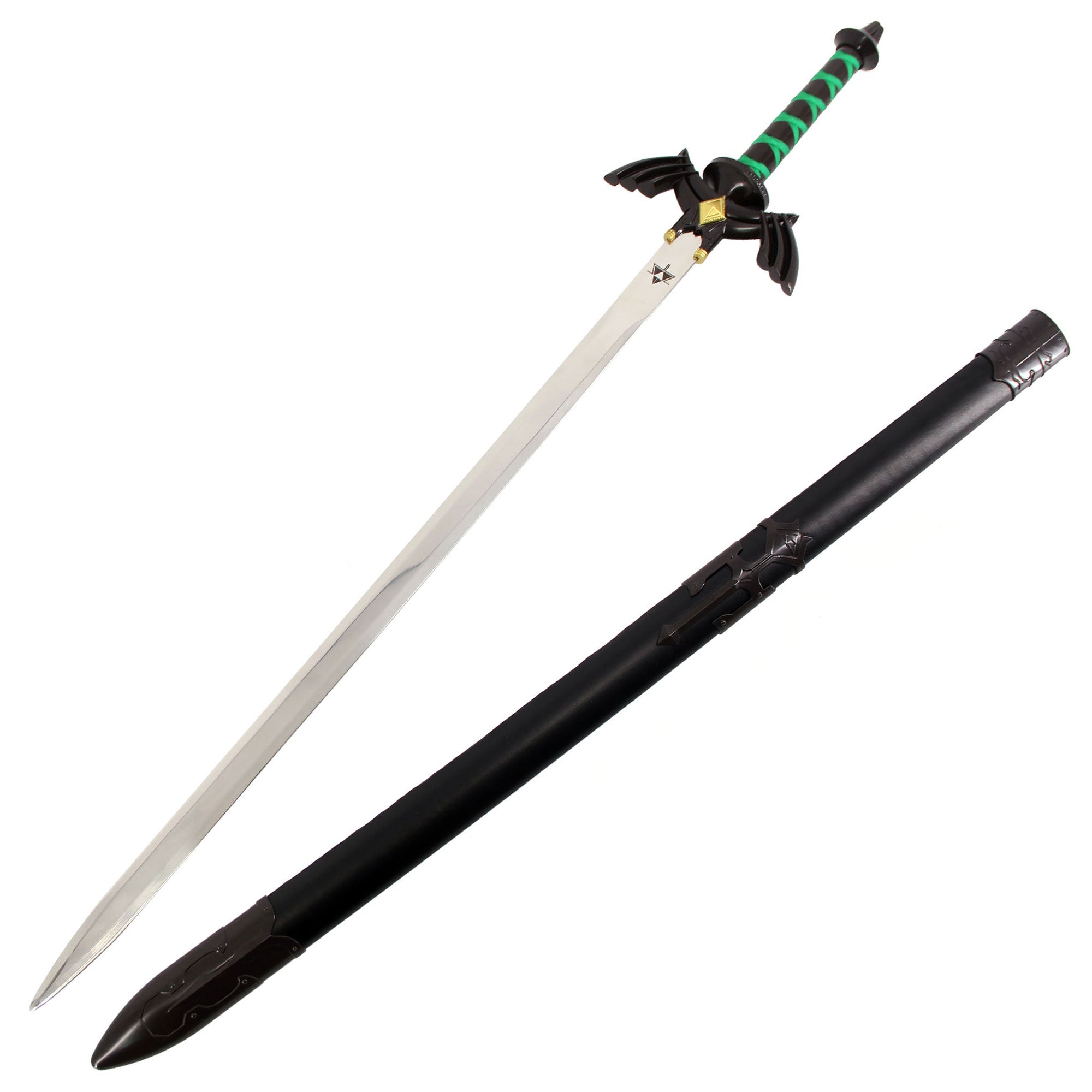 42 Inch Long Stainless Steel Master Sword Link Hyrule Collectible Weapons - Tophatter Daily Deals