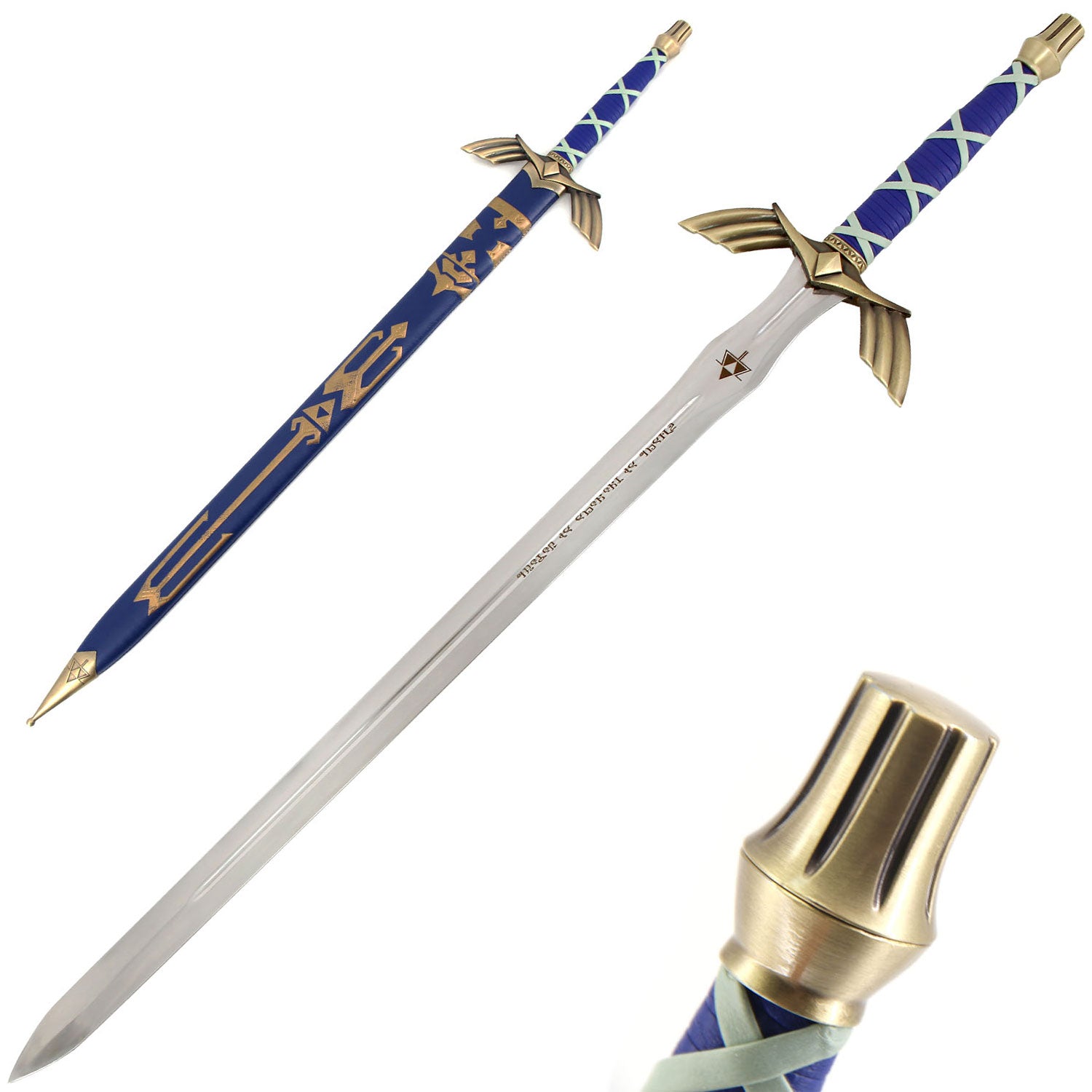 Fantasy Zelda Master Sword Skyward Special Edition Deluxe Cosplay Costume Collectible Weapons - Tophatter Daily Deals