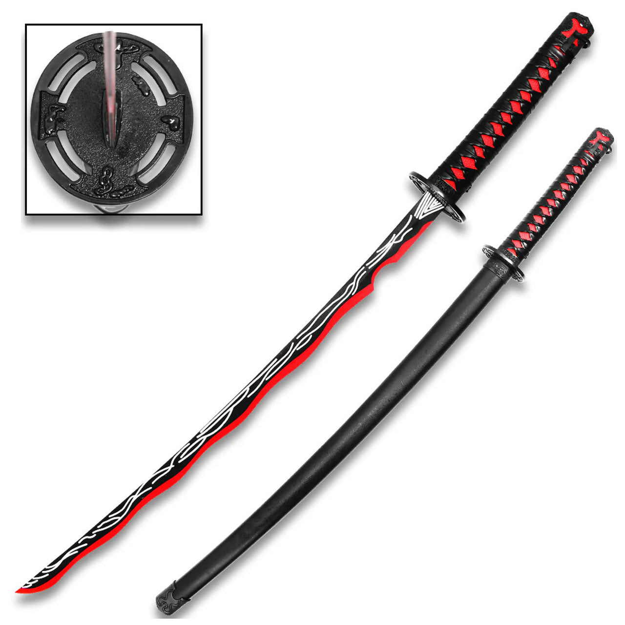 Metal Sword Katana Elden Ring - Sword Rivers of Blood Collectible Weapons - Tophatter Daily Deals