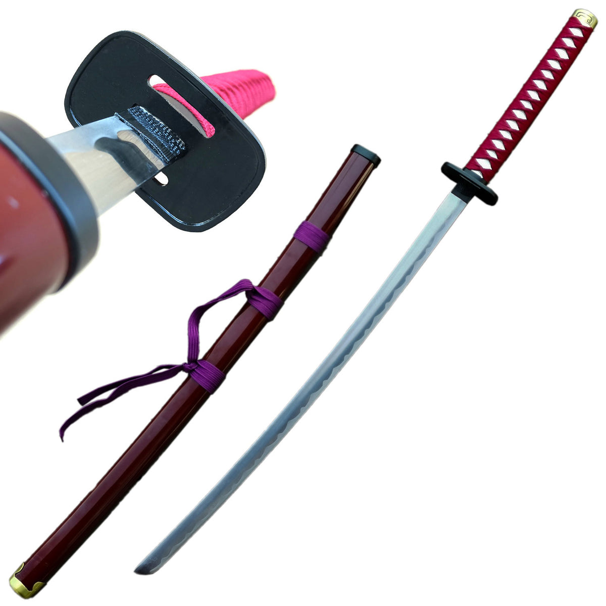 Kasumi Miwa's Katana Anime Sword - Tophatter's Guns'N'Weapons Store Collectible Weapons - Tophatter Daily Deals