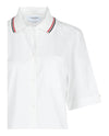 Thom Browne Poplin Box Pleated Shirt Long Sleeves - Tophatter Daily Deals