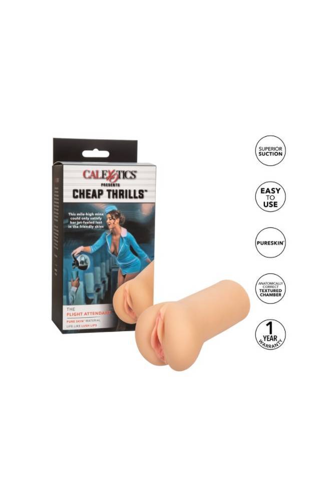 Cal Exotics - Cheap Thrills - The Flight Attendant Stroker Sex Toy - Tophatter Daily Deals
