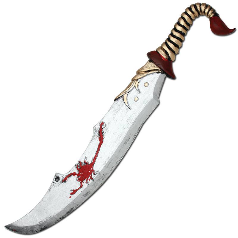 Arcadian Scorpion Desert Tribal Battle Foam Scimitar Cosplay Weapon - Tophatter's Guns'N'Weapons Store Collectible Weapons - Tophatter Daily Deals