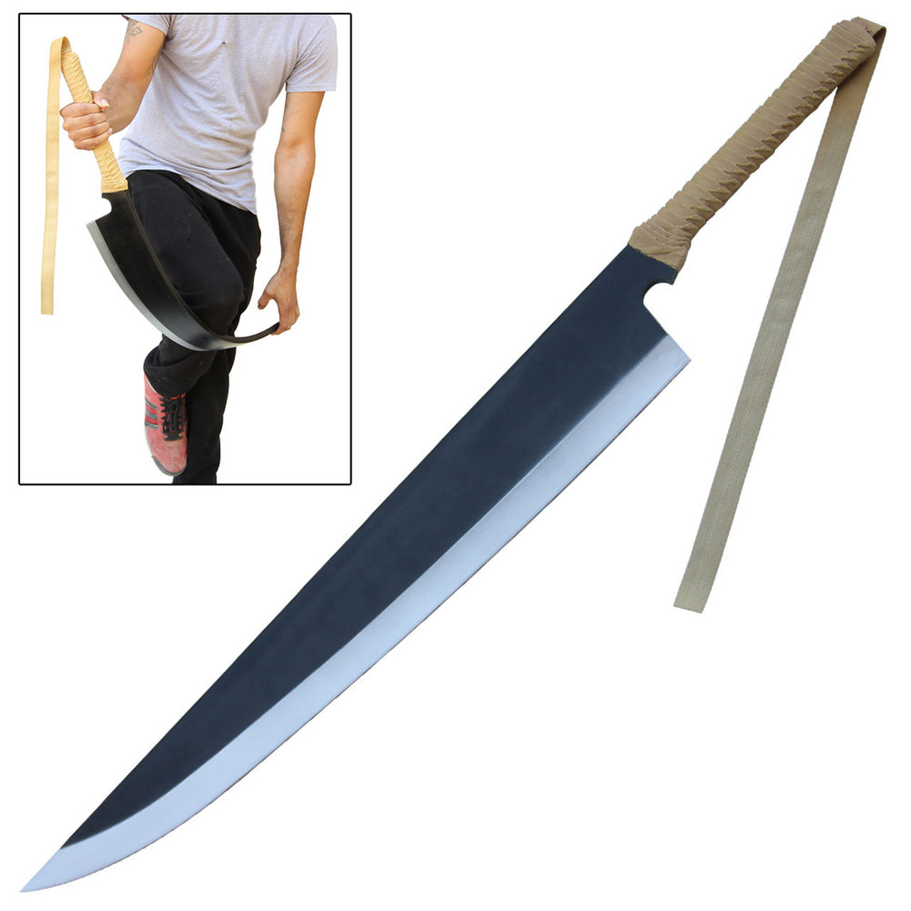 Deadly Darts Spiritual Power Hollow Foam Cosplay Sword - TOPHATTER'S ARMORY DEALS Collectible Weapons - Tophatter Daily Deals