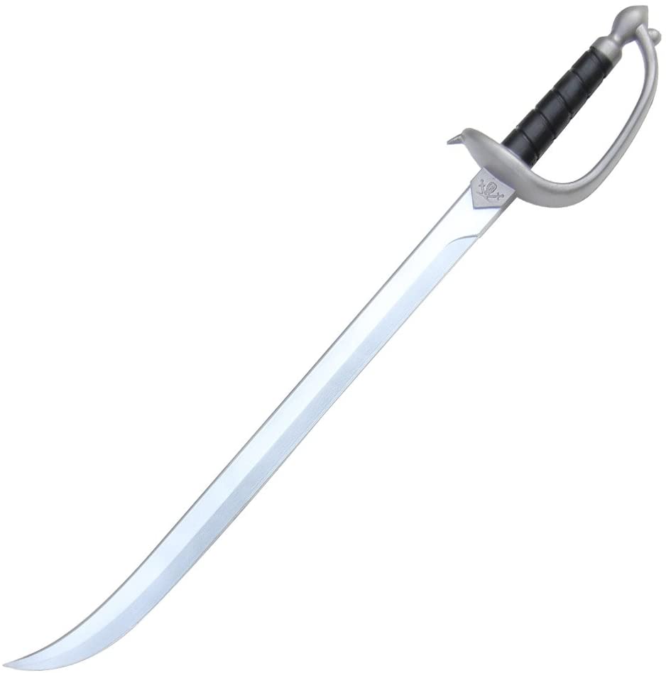 Foam Cutthroat Life Pirate Cutlass Costume Sword - TOPHATTER'S ARMORY DEALS Collectible Weapons - Tophatter Daily Deals