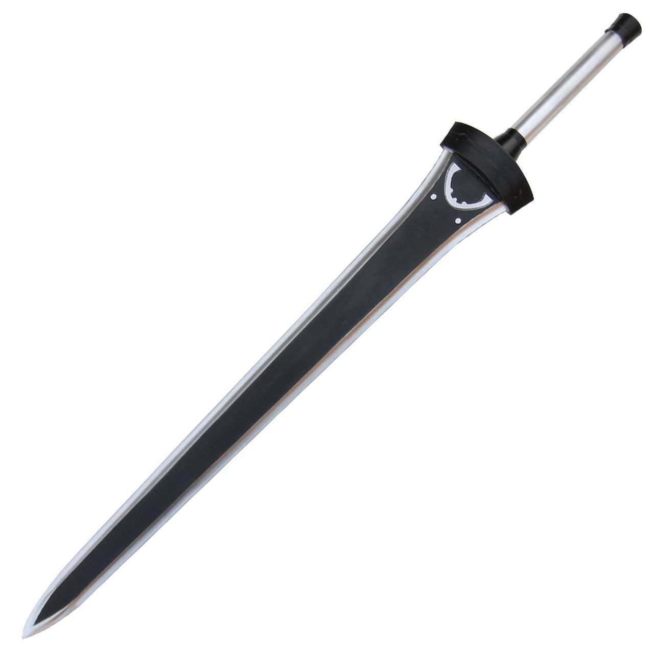 Kiritos Black Iron Great Foam Cosplay Sword - TOPHATTER'S ARMORY DEALS Collectible Weapons - Tophatter Daily Deals