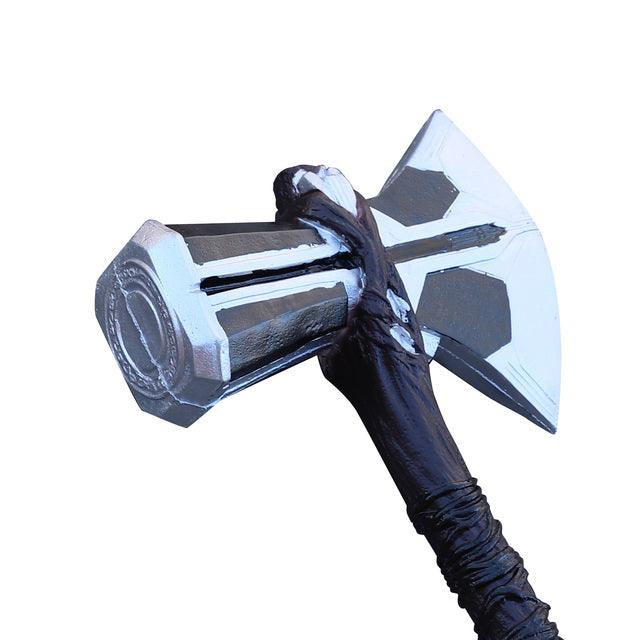 Lightning Avenger Replica Foam LARP Costume Cosplay War Axe Hammer swords - Tophatter Daily Deals