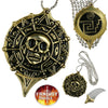 Pirate Medalion Coin Necklace With Hidden Knife - TOPHATTER'S ARMORY DEALS Collectible Weapons - Tophatter Daily Deals