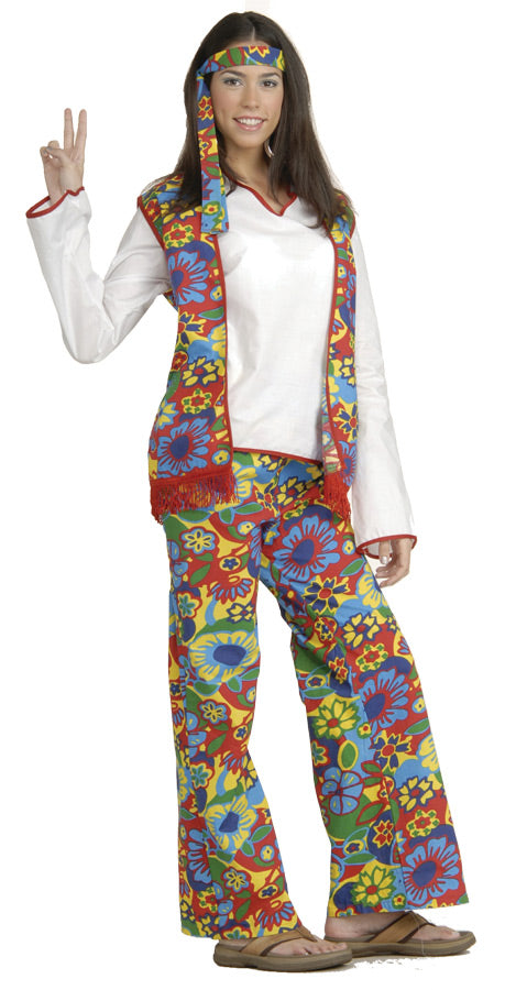 Women's Hippie Dippie Woman Costume Womens Halloween Costumes - Tophatter Daily Deals
