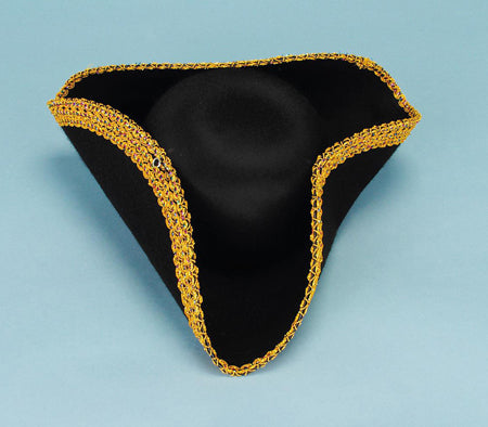 Tri Corner Hat Deluxe Halloween Hats & Headpieces - Tophatter Daily Deals