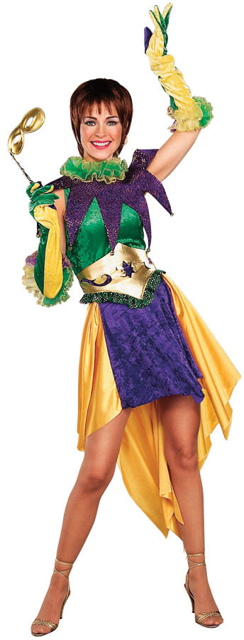 Women's Miss Mardi Gras Costume Womens Halloween Costumes - Tophatter Daily Deals