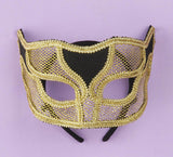 Women's Netted Venetian Mask Halloween Masks - Tophatter Daily Deals