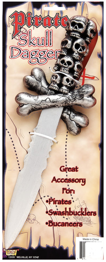 Pirate Skull Dagger Halloween Skeleton Decorations - Tophatter Daily Deals