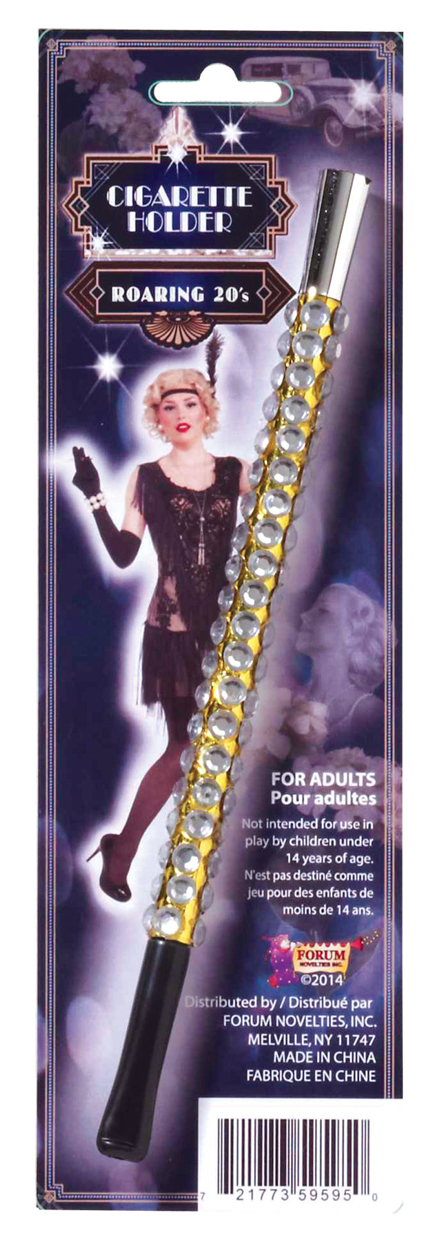 RHINESTONE CIGARETTE HOLDER Costume Accessories - Tophatter Daily Deals