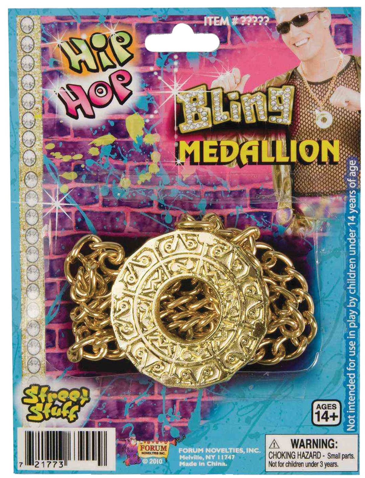 Medallion Disco Fever Costume Accessories - Tophatter Daily Deals
