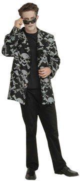 Skull & Bones Sport Jacket Halloween Skeleton Decorations - Tophatter Daily Deals