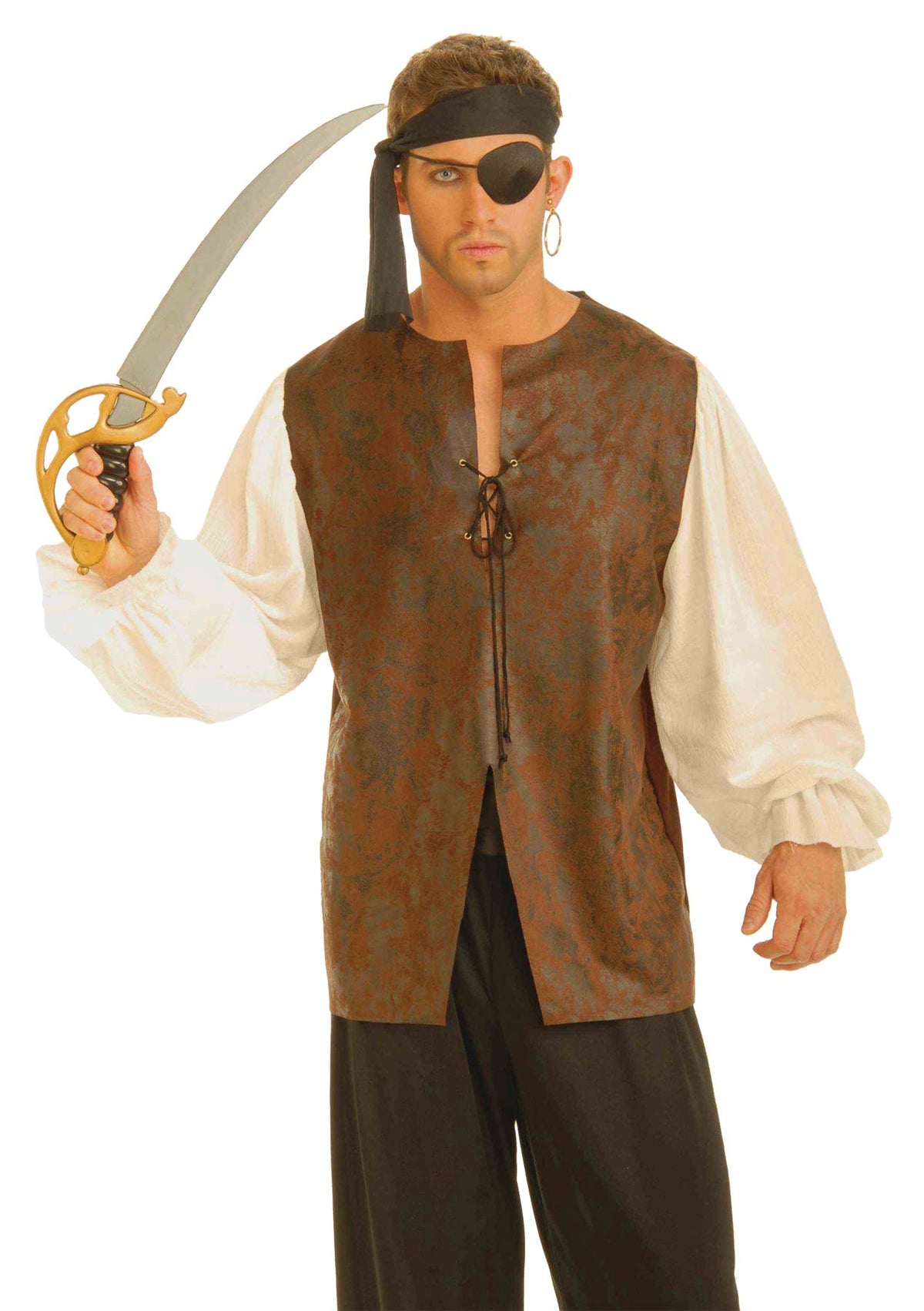 Shirt Buccaneer Adult Pirate Halloween Costumes - Tophatter Daily Deals