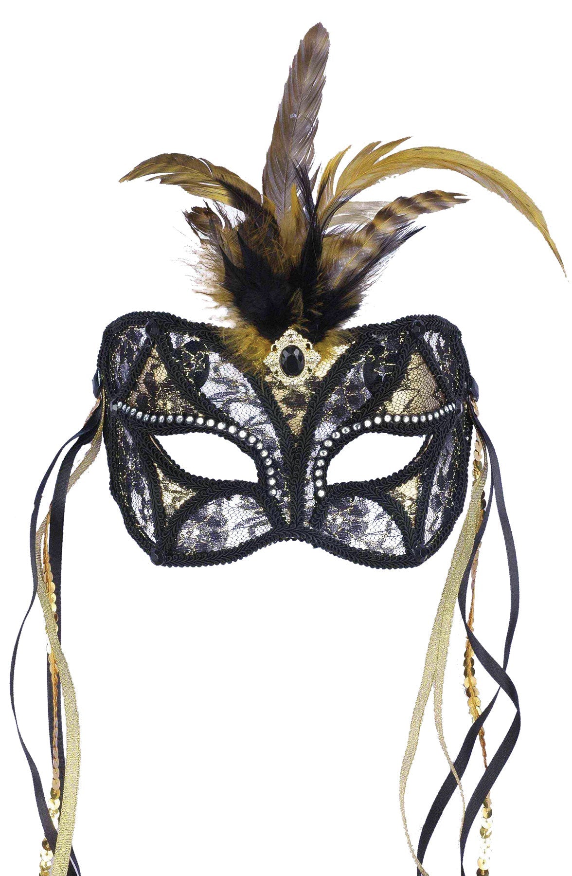 Women's Lace Venetian Mask Halloween Masks - Tophatter Daily Deals
