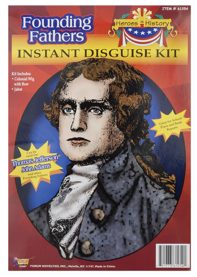 Jefferson - Heroes in History Costume Accessories - Tophatter Daily Deals