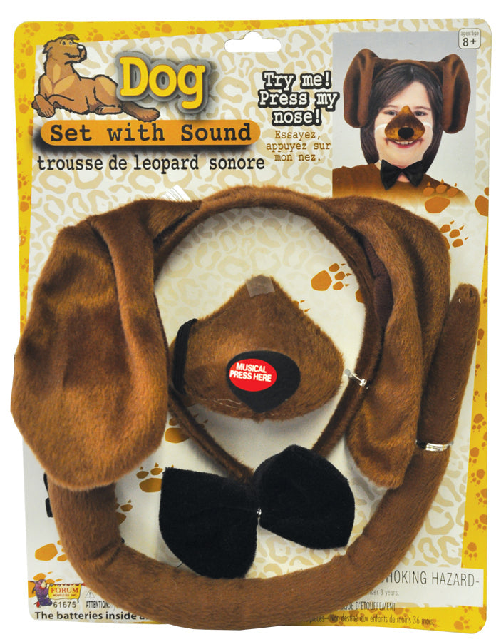 Dog Set with Sound Costume Accessories - Tophatter Daily Deals
