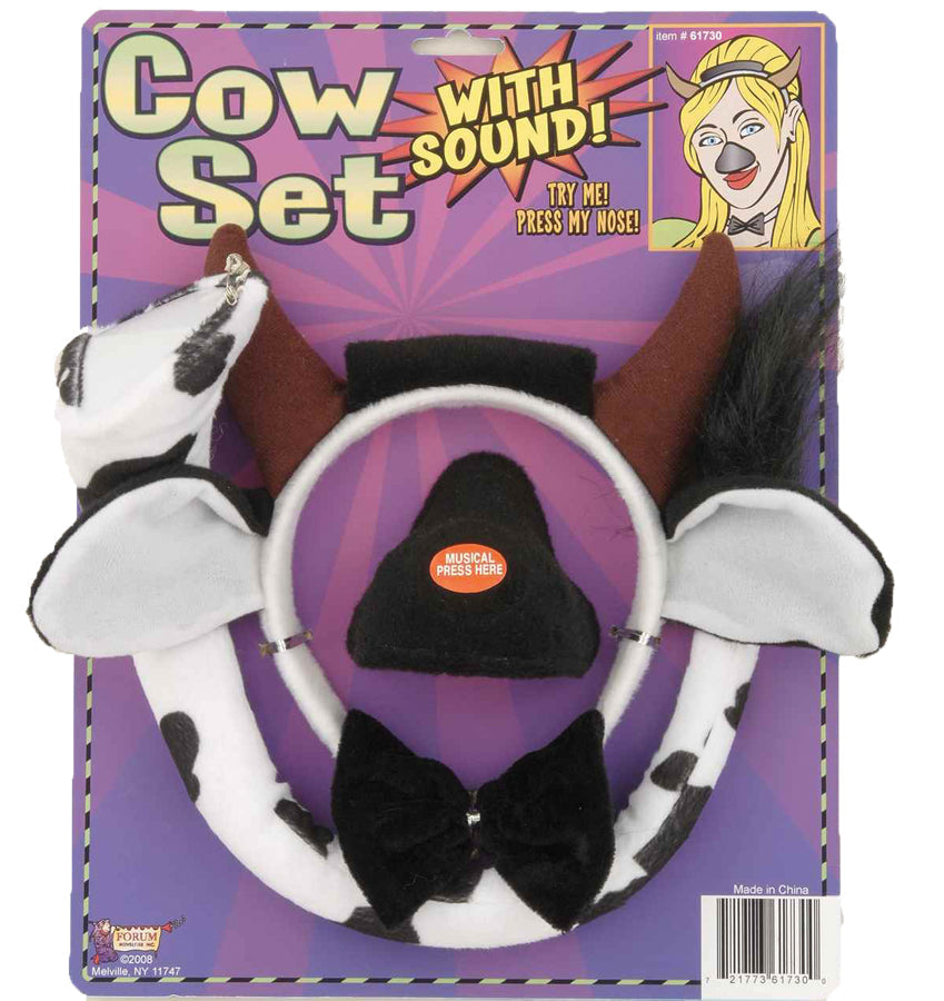 Cow Set with Sound Costume Accessories - Tophatter Daily Deals