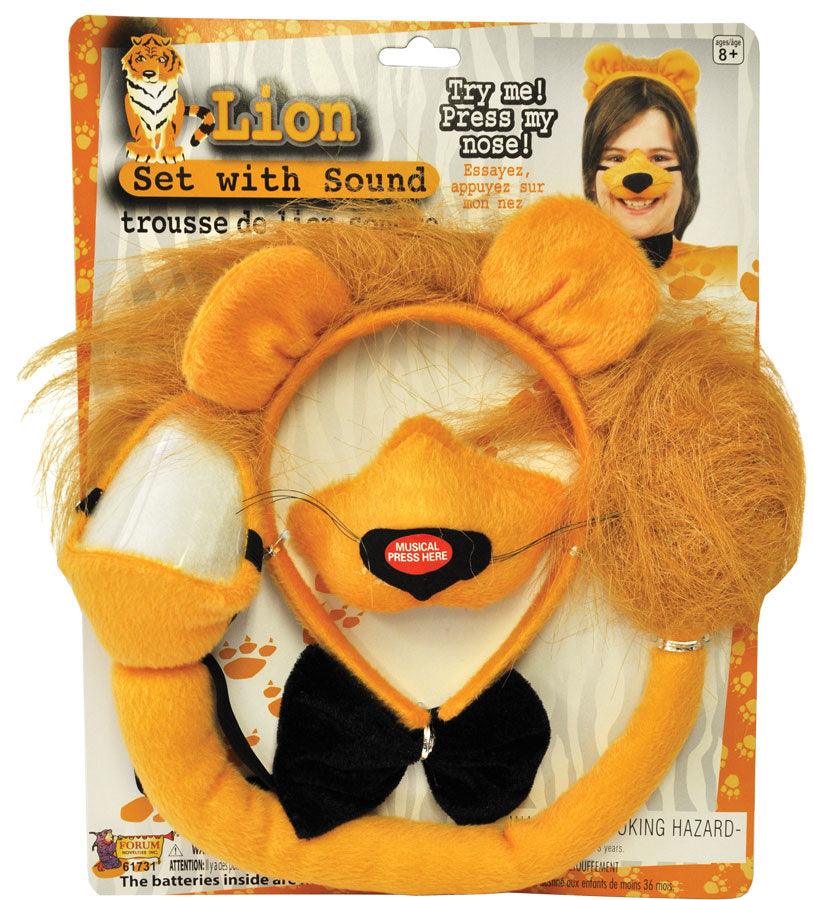 Lion Set with Sound Costume Accessories - Tophatter Daily Deals