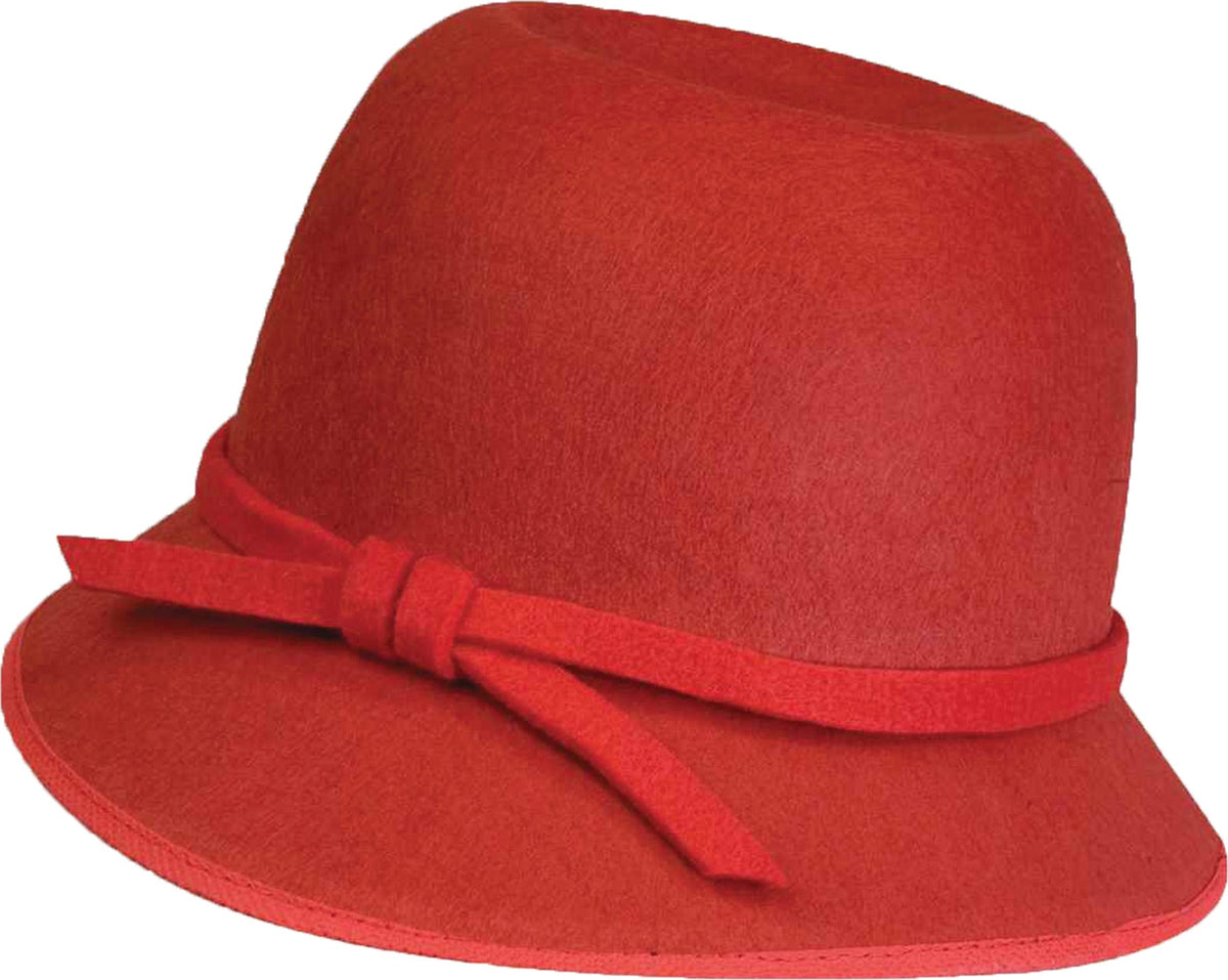 FLAPPER HAT RED Halloween Hats & Headpieces - Tophatter Daily Deals