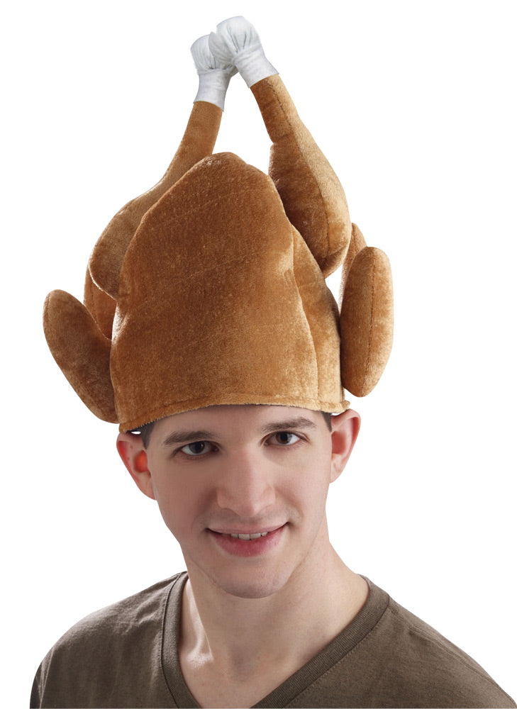 Roasted Turkey Hat Halloween Hats & Headpieces - Tophatter Daily Deals