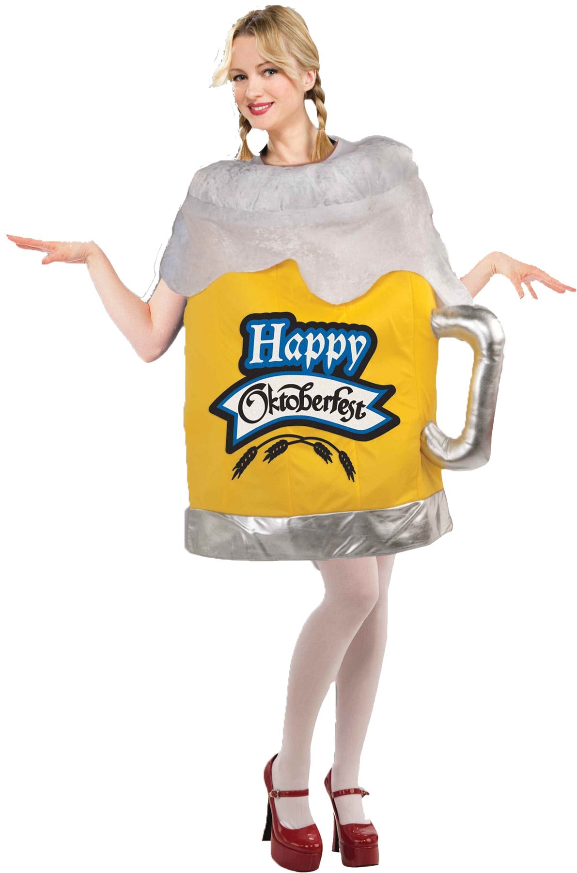 Women's Happy Octoberfest Beer Mug Costume Womens Halloween Costumes - Tophatter Daily Deals