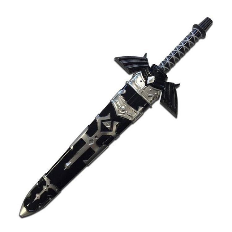 Legend of Zelda Dark Link Sword Dagger With Scabbard - Tophatter's Army Products & Self Defense Collectible Weapons - Tophatter Daily Deals