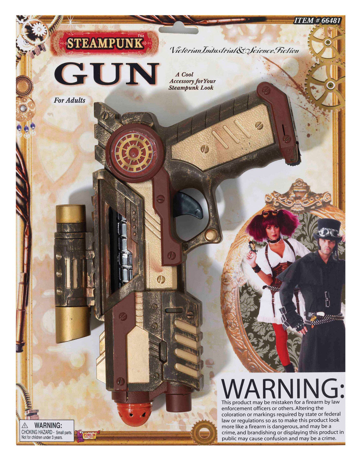 Steampunk Space Gun Costume Accessories - Tophatter Daily Deals