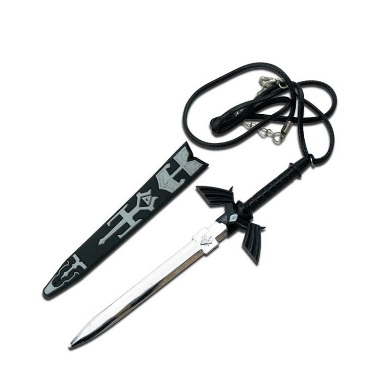 Dark Hyrule Warrior Master Sword Necklace - Tophatter's Guns'N'Weapons Store Collectible Weapons - Tophatter Daily Deals