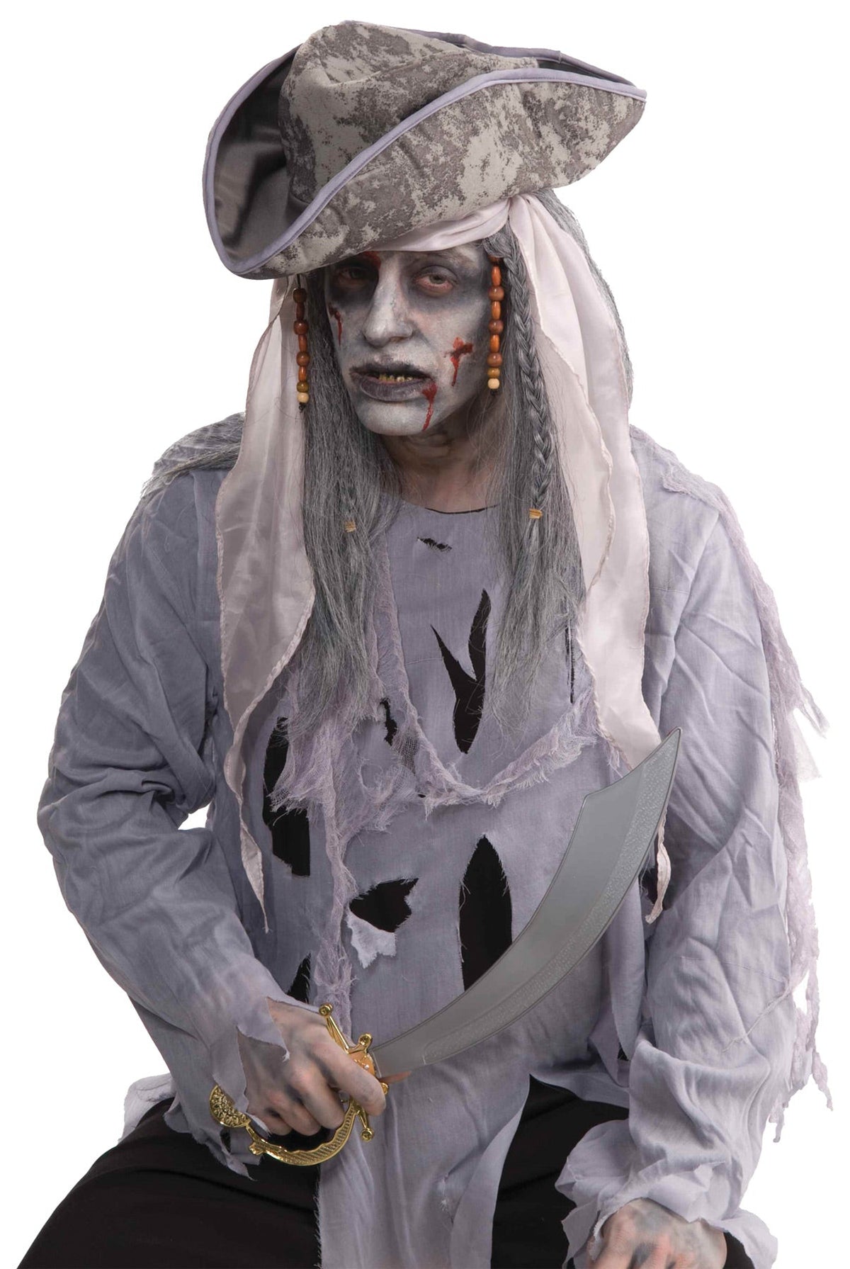 Zombie Pirate Wig Halloween Wigs - Tophatter Daily Deals