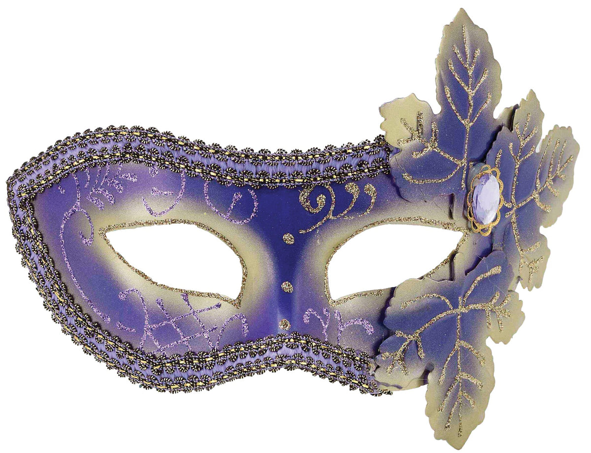 Women's Purple Venetian Mask Halloween Masks - Tophatter Daily Deals