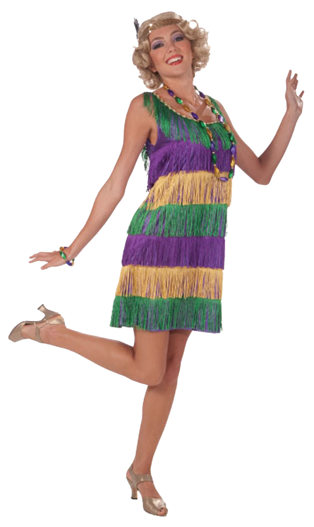 MARDI GRAS FLAPPER COSTUME – Tophatter's Inc.