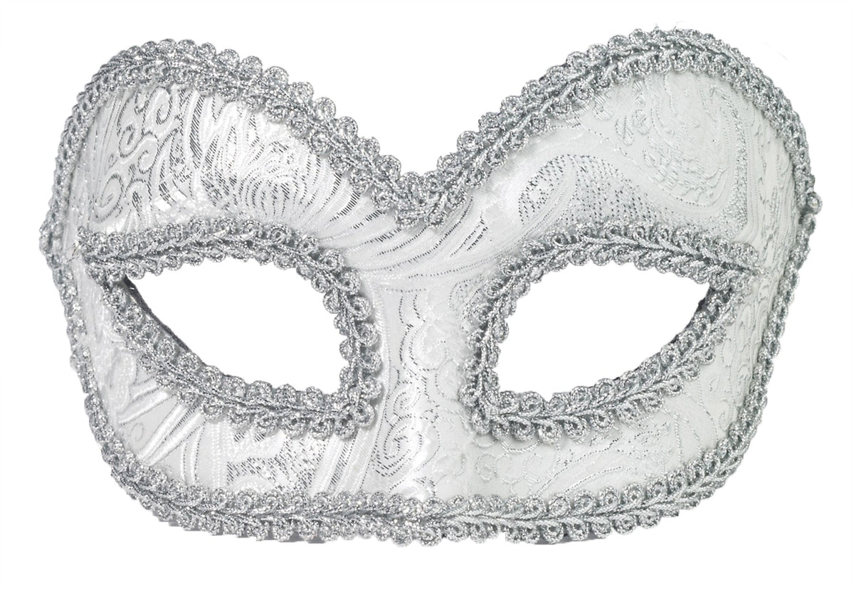 Women's Silver Venetian Mask Halloween Masks - Tophatter Daily Deals