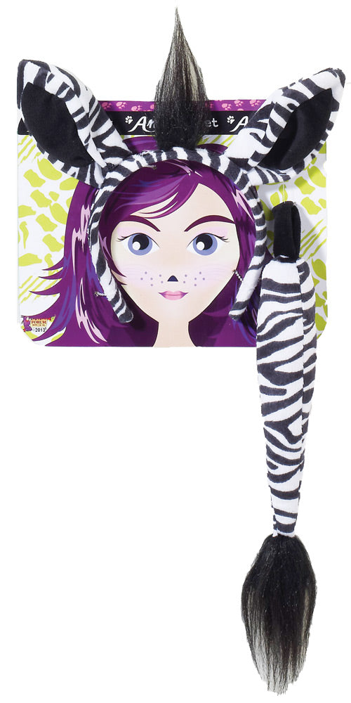 Zebra with Tail Kit Costume Accessories - Tophatter Daily Deals