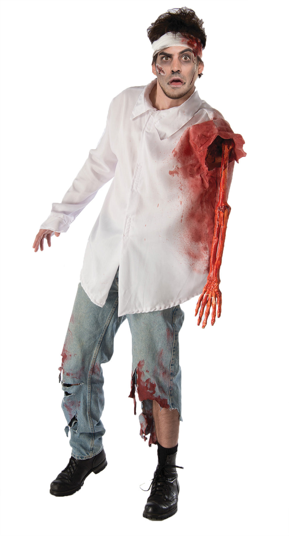 Zombie Attack Shirt Adult Zombie Halloween Costumes - Tophatter Daily Deals