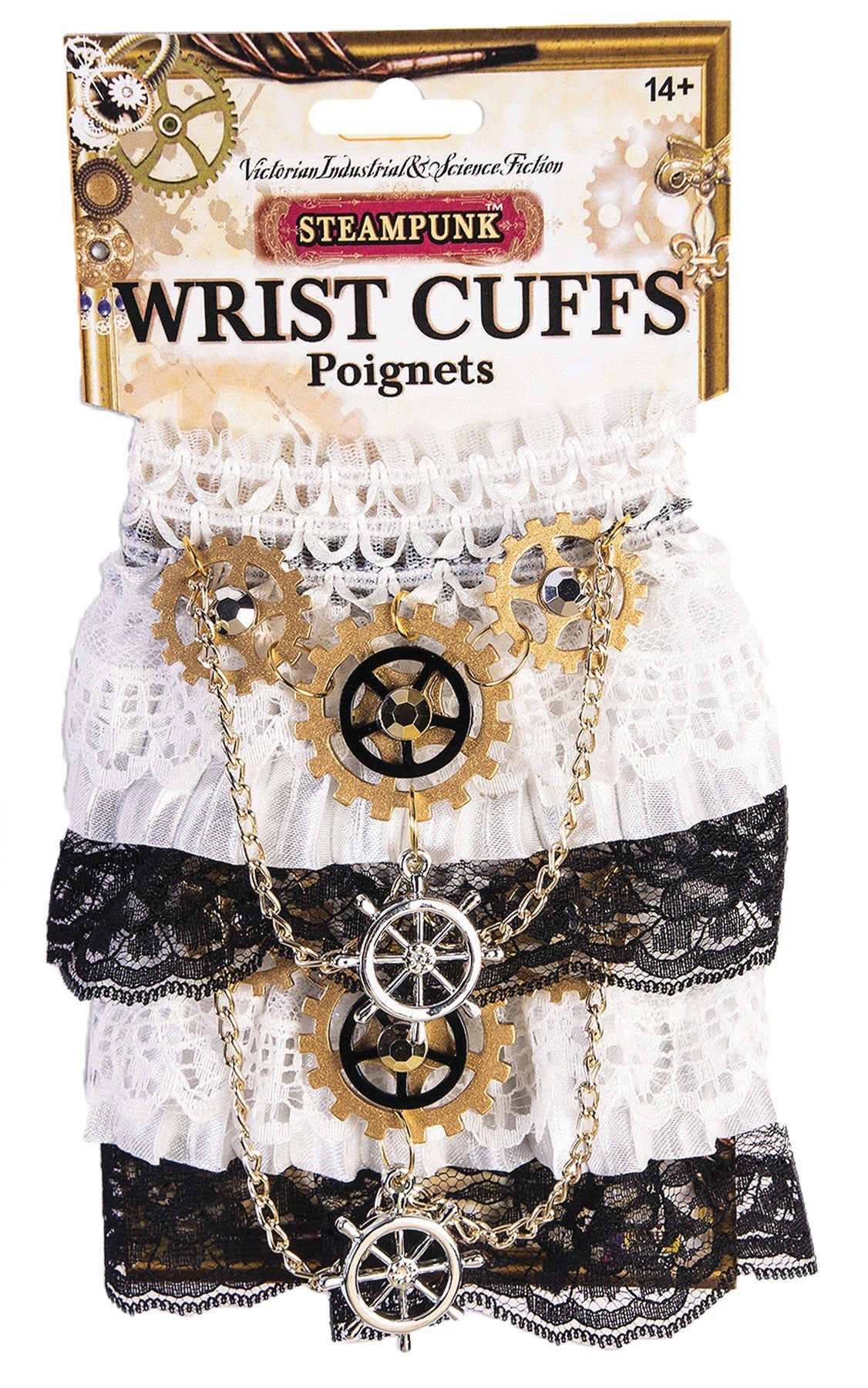 Steampunk Wrist Cuffs Lace Costume Accessories - Tophatter Daily Deals