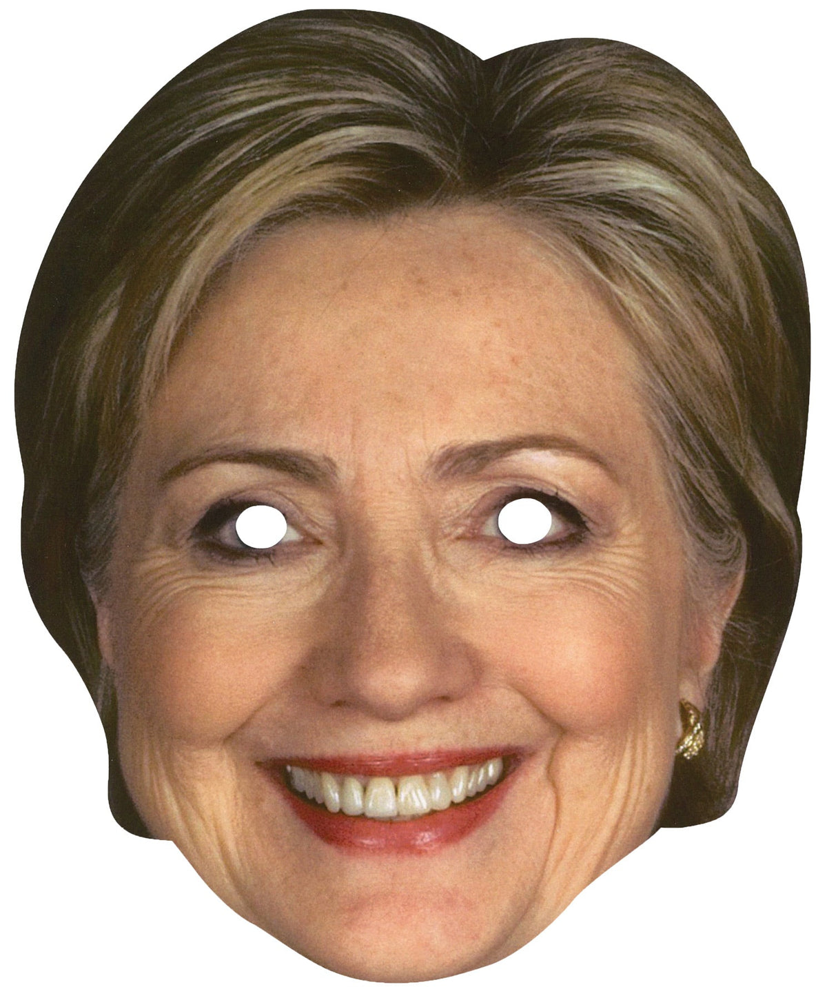 Women's Hillary Female Candidate Paper Mask Halloween Masks - Tophatter Daily Deals
