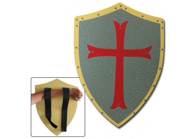 Medieval Knight Crusader Foam Shield historical period - Tophatter Daily Deals