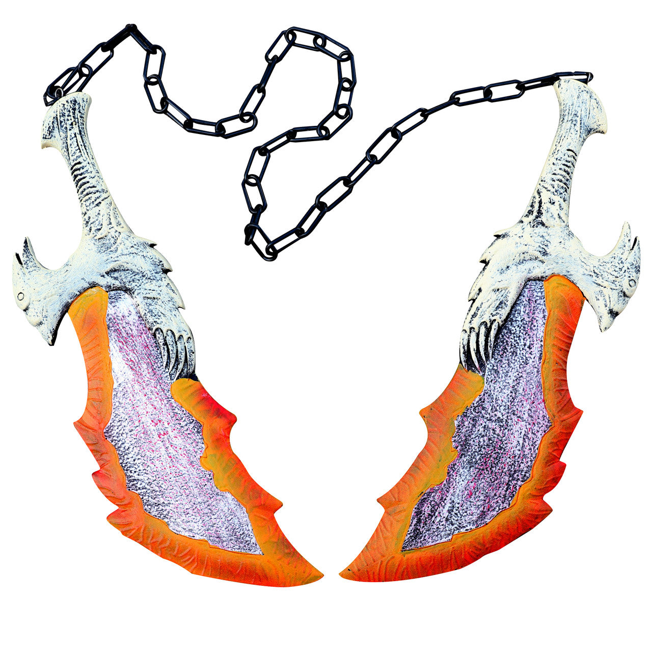 Blade of Chaos foam set with Chain Swords - Tophatter Daily Deals