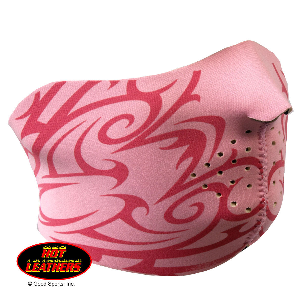 Hot Leathers Ladies Pink Tribal Neoprene 1/2 Face Mask Face Mask Neoprene - Tophatter Daily Deals