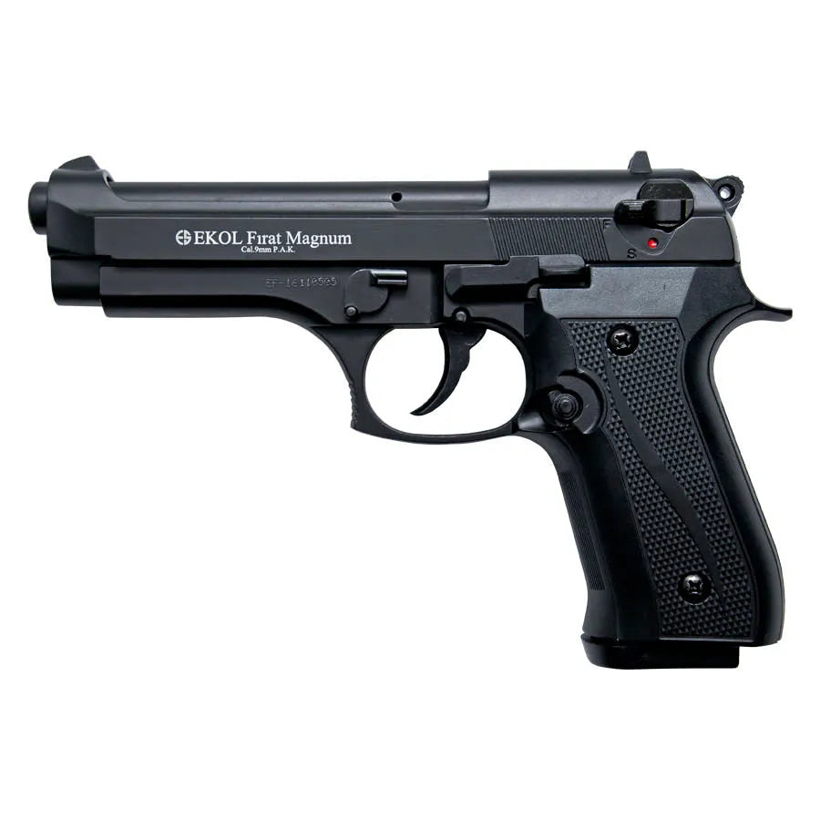 Firat Magnum V92F Blank Firing Replica Gun Black Finish - Tophatter Daily Deals
