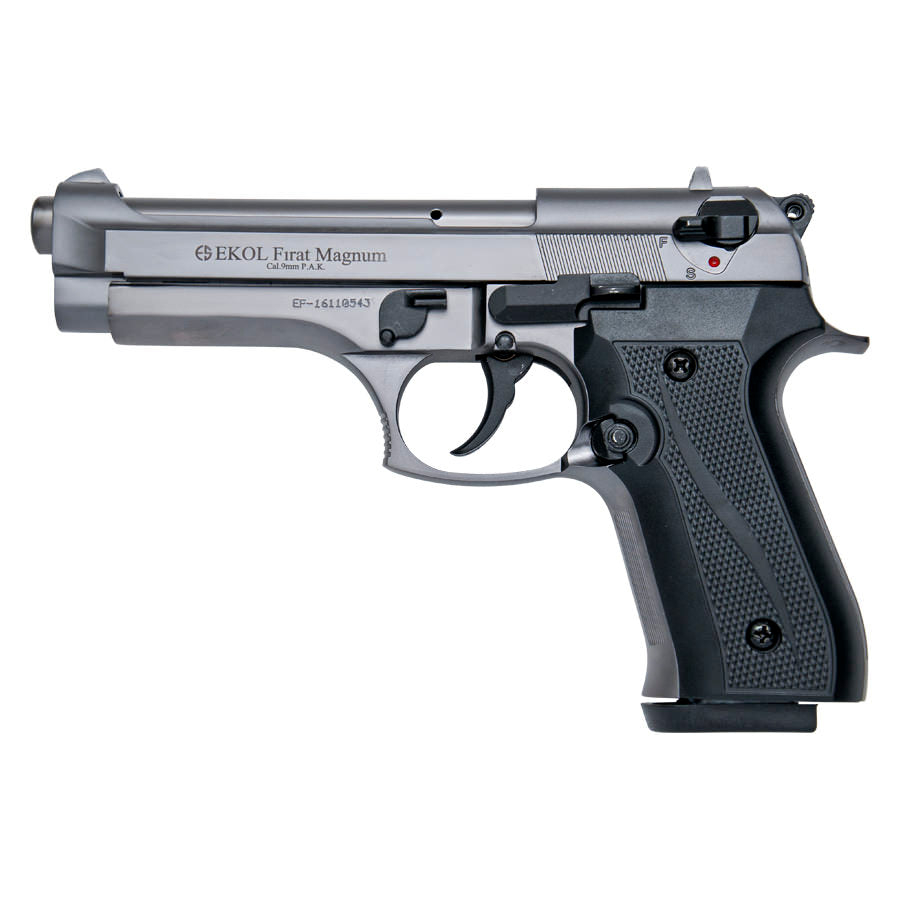 Firat Magnum V92F Blank Firing Replica Gun Fume Finish - TOPHATTER'S ARMORY DEALS Collectible Weapons - Tophatter Daily Deals