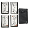 Joker Throwing Cards 4 Pc Set Collectible Weapons - Tophatter Daily Deals