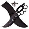 11" Fixed Blade Knuckle Handle King Cobra Knife Collectible Weapons - Tophatter Daily Deals