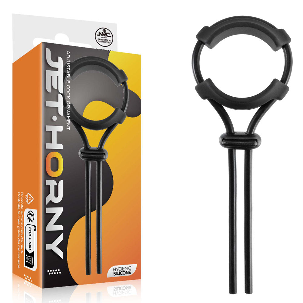 Adjustable Cock Ring – Hygienic Silicone 5.1 Inch Total Length Cock Ring > Cock Ring > Adjustable - Tophatter Daily Deals