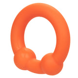 Alpha Liquid Silicone Dual Ball Ring Orange Ultra Stretchy Enhancer Ring > Cock Ring > Single - Tophatter Daily Deals