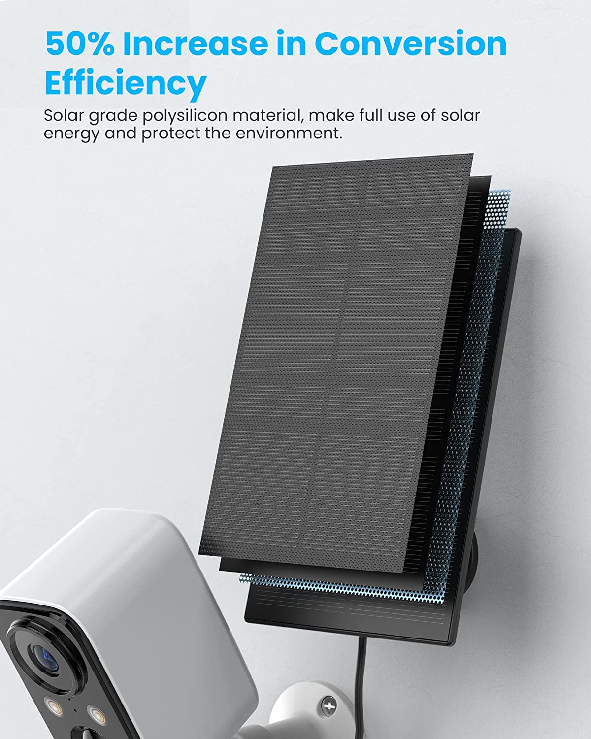 Wireless Outdoor WIFI CAMERA with Solar Panel. - Tophatter Daily Deals